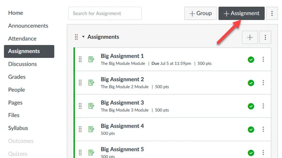 How Can You Organize Assignments for Easy Navigation and Tracking? – Canvas assignment setup checklist for elementary teacher
