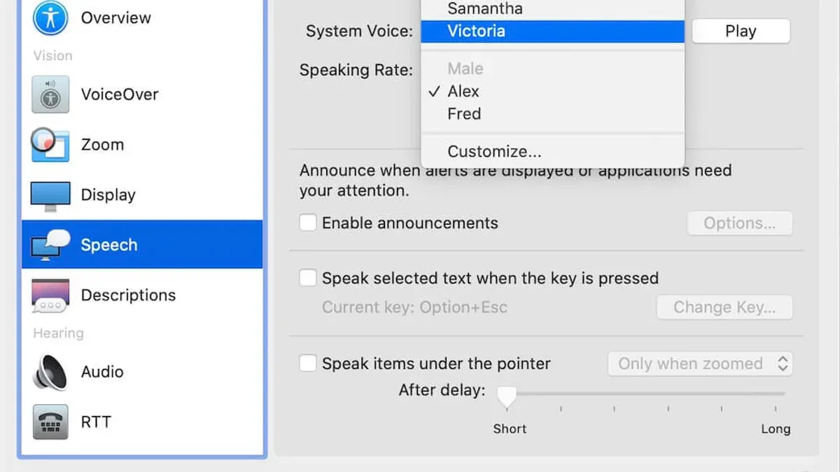 How to change text to speech voice on Mac and MacBook – how to convert text to speech audio on Mac