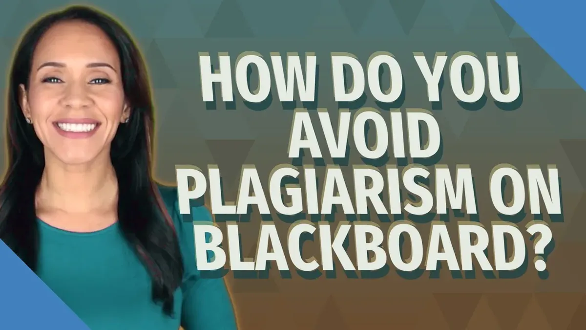 How Can You Prevent Plagiarism in Your Blackboard Courses? – how to handle plagiarism concerns in Blackboard