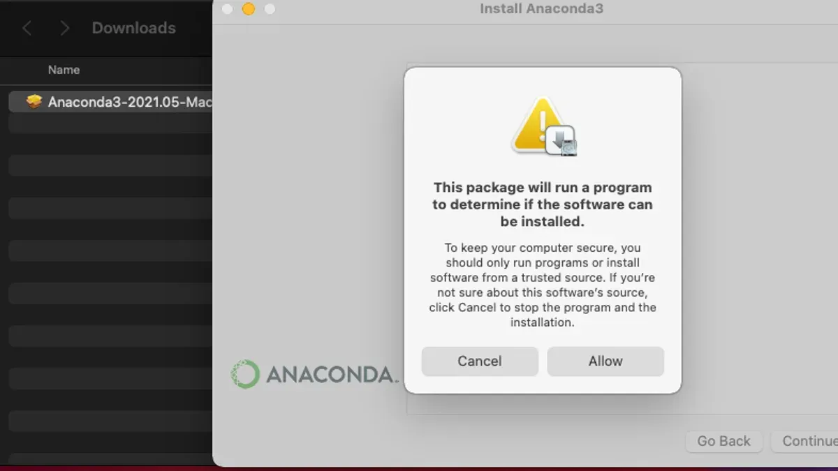 How to install Anaconda on MacBook using the graphical installer – how to install Anaconda on Mac