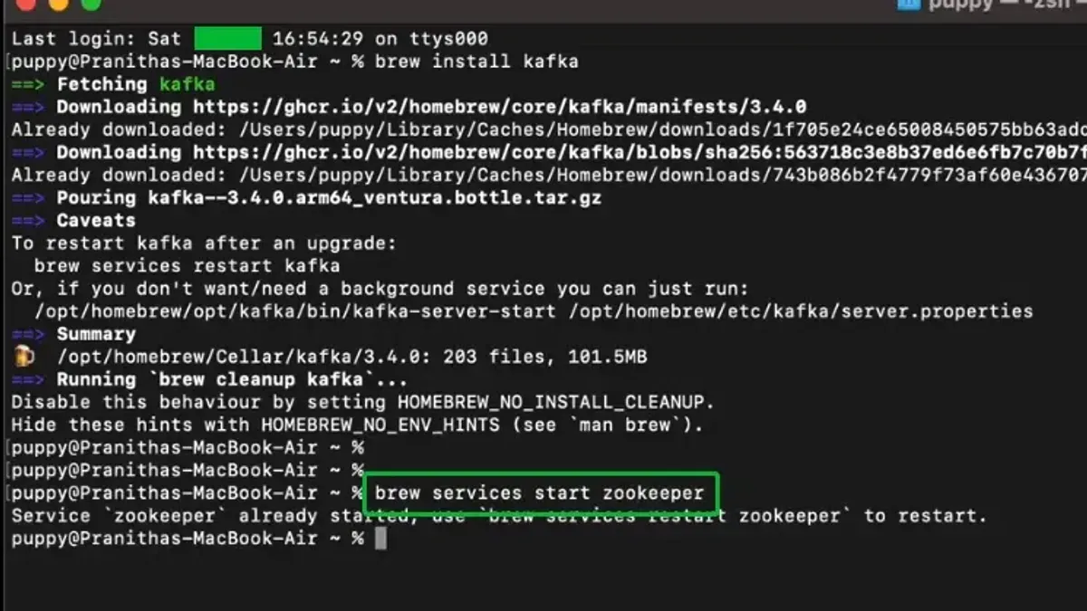 How to install Apache Kafka on Mac – how to install Apache on Mac
