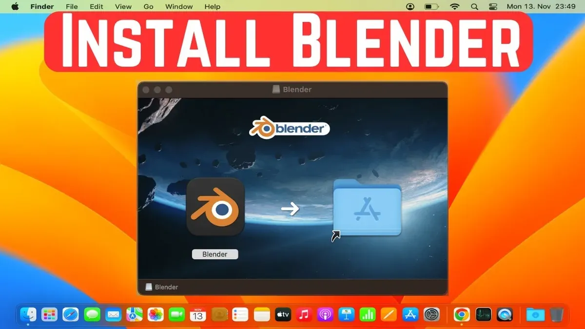 How to install Blender for all users on a Mac – how to install Blender on Mac
