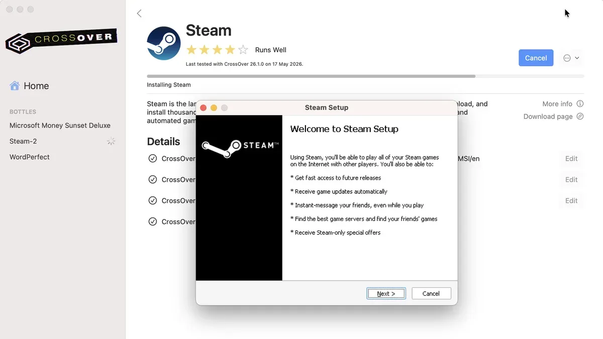 How to install CrossOver on Mac for Steam and run Windows games – how to install CrossOver on Mac