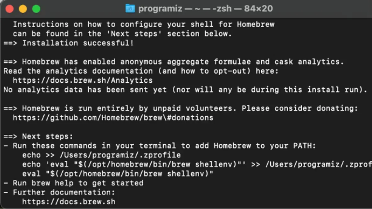 How to install Rust on Mac using Homebrew – how to install Rust on Mac
