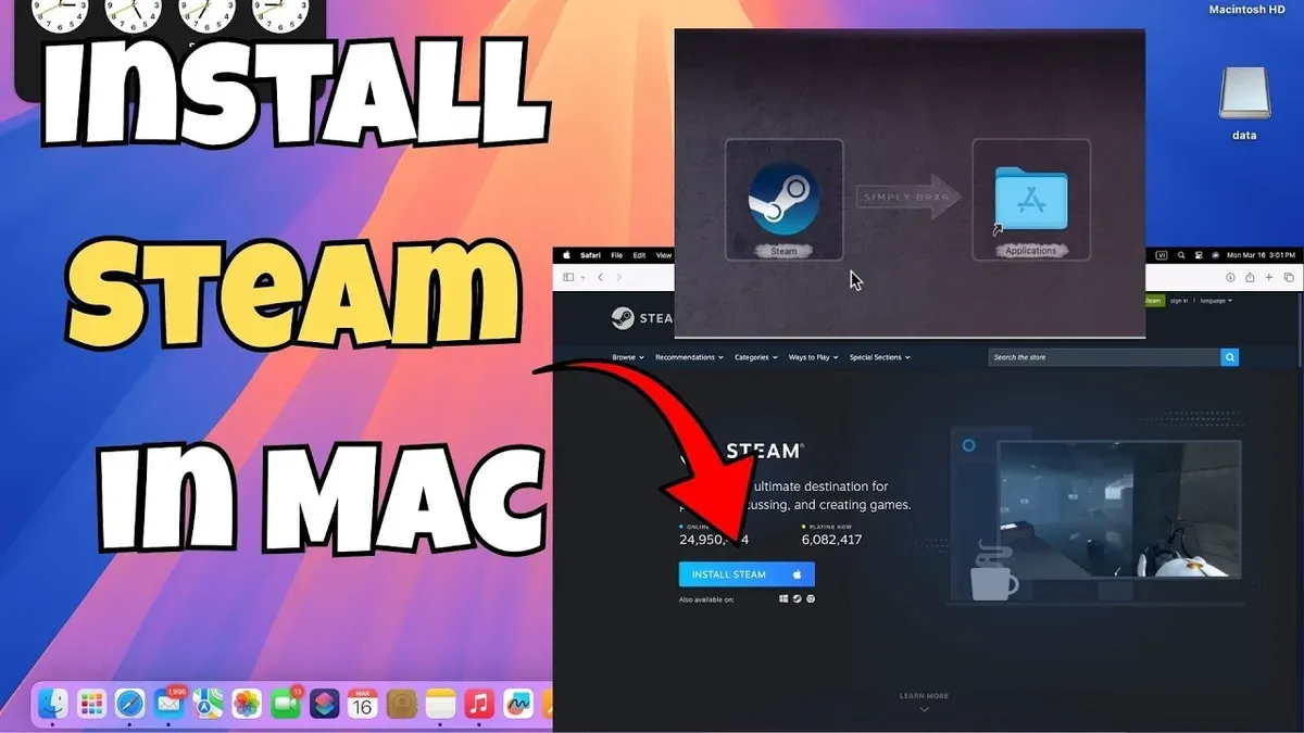 How to install Steam on MacBook Air – how to install Steam on Mac