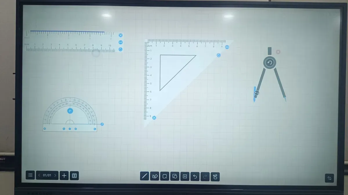Detail How to Coordinate Technical and Human Factors – interactive flat panel implementation timeline