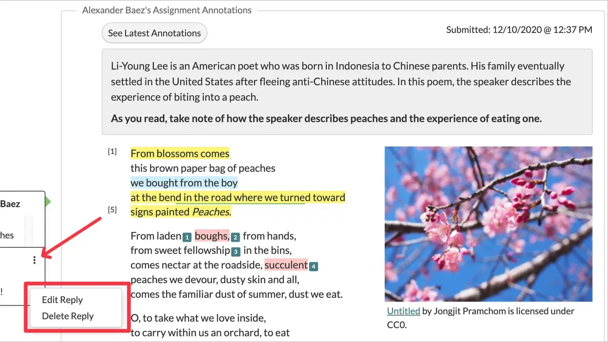 How do you leave text and annotated feedback on student work? – how to leave feedback on student work in Blackboard