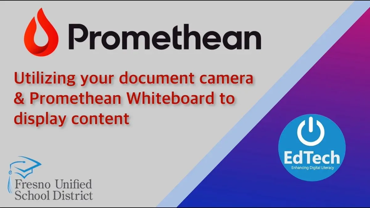 Master the Initial Promethean Board Setup and Configuration – moving from document camera to Promethean board checklist