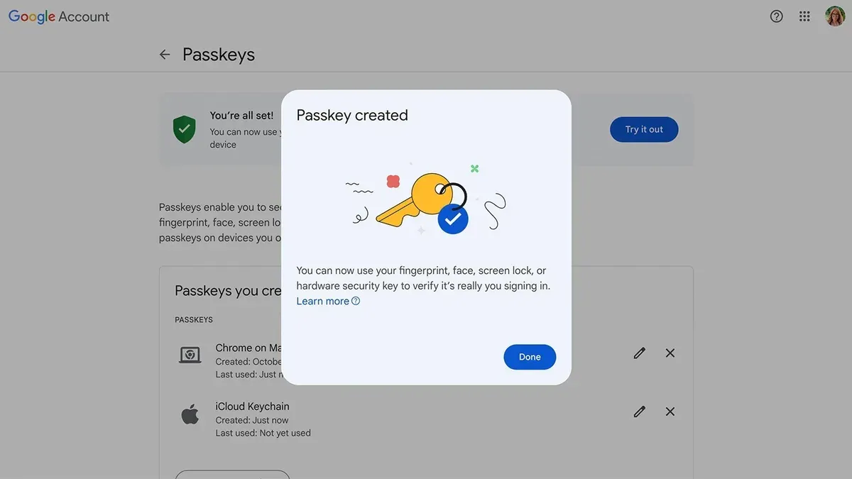 How to use passkey for Google account – how to set up a passkey for Google account