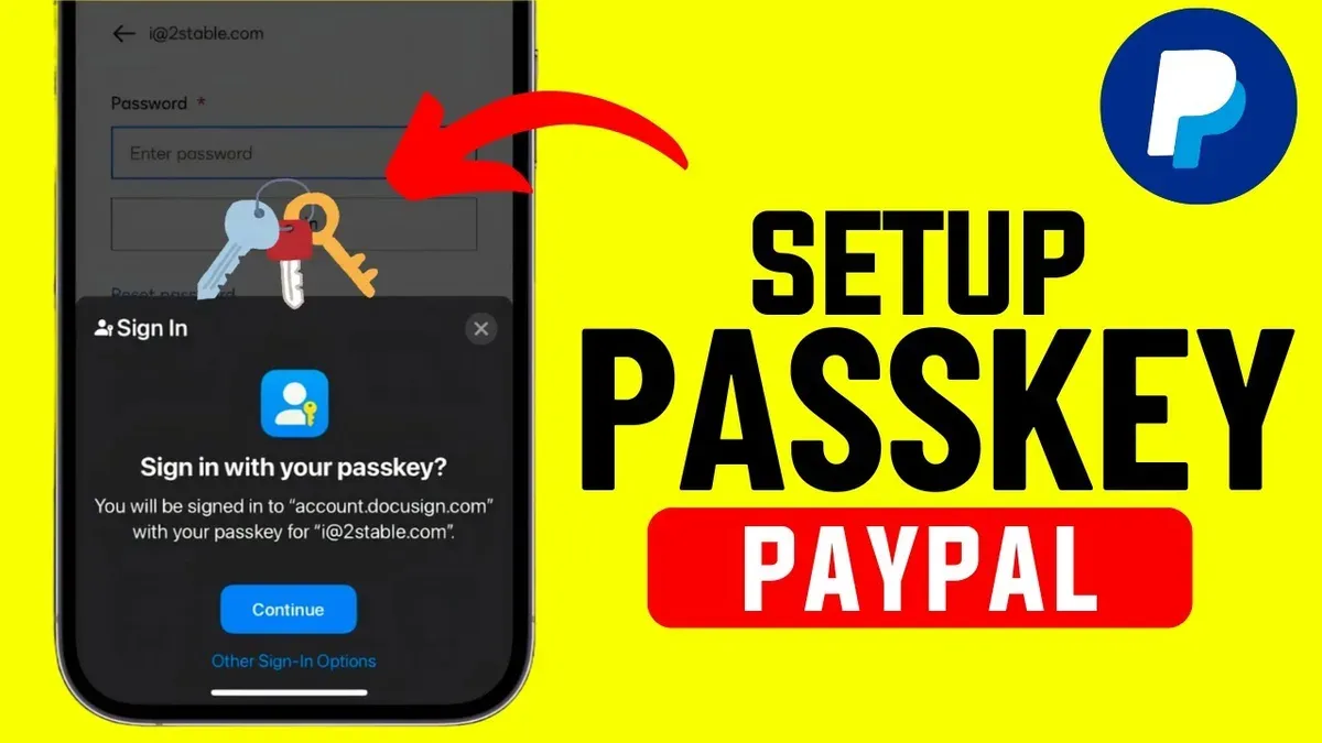 Do I have to set up a passkey for PayPal? – how to set up a passkey for PayPal