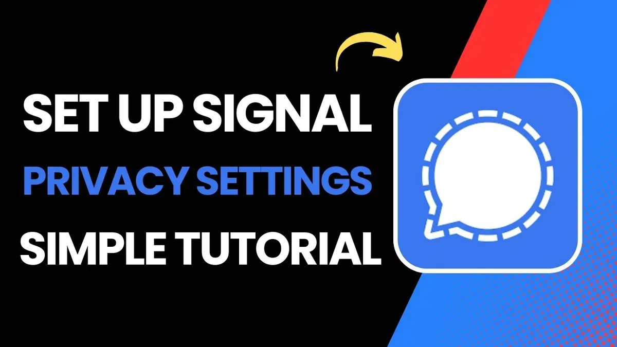 How to go to privacy settings in Signal – Signal privacy settings