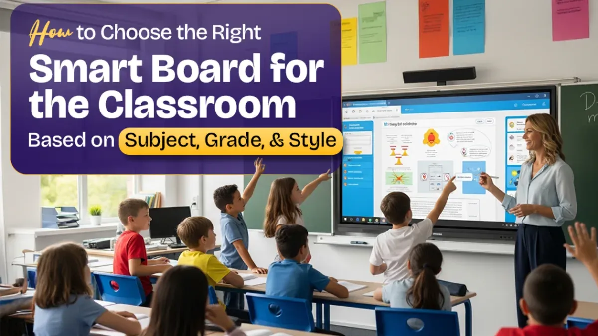 Choose the Right SMART Board Model and Supporting Technology – SMART Board rollout plan for after-school programs