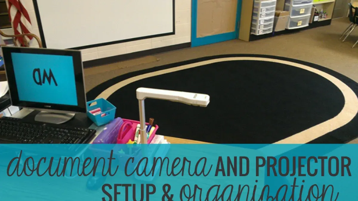 Set Up Your Classroom Projector for Optimal Use – switching from document camera to classroom projector