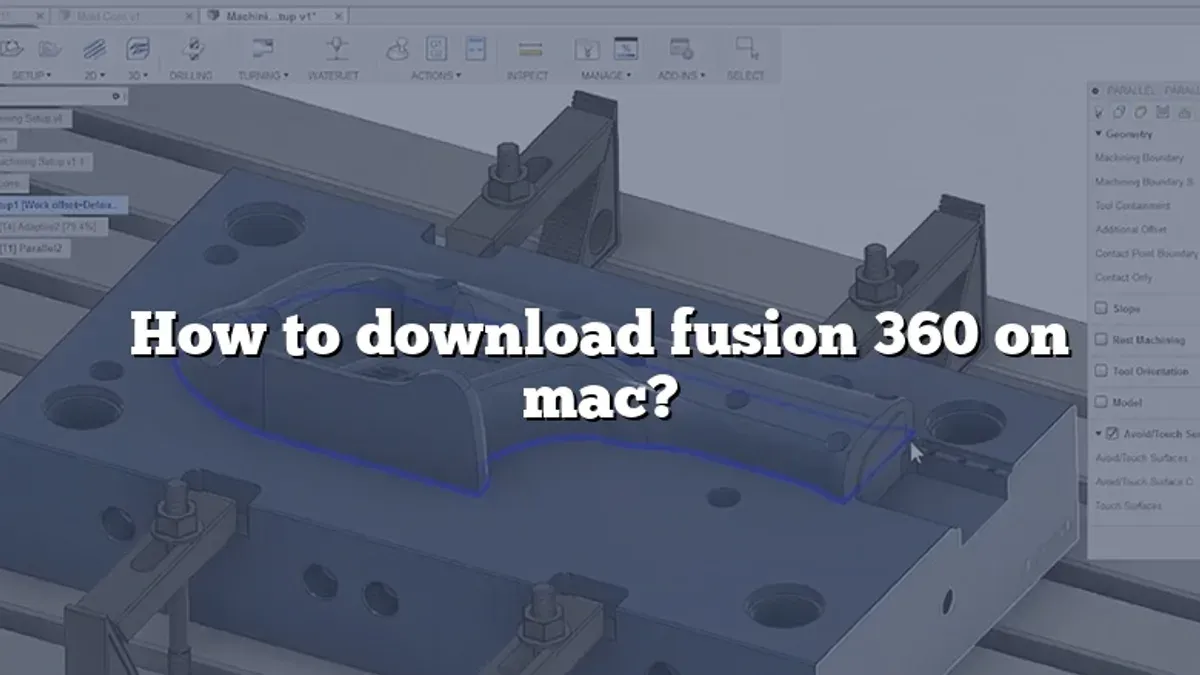 How to install Fusion 360 on Mac shown on a MacBook screen during installation process