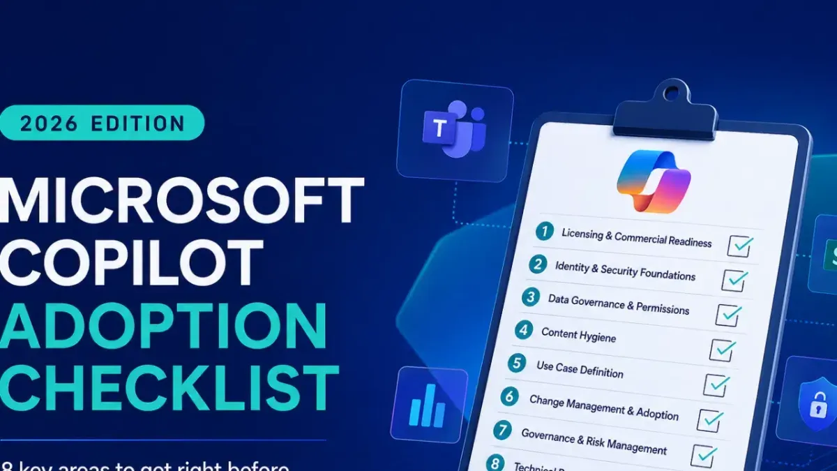 IT team using laptop for moving from Khanmigo to Microsoft Copilot checklist