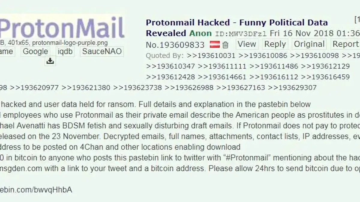 Person securing a Proton Mail account hacked risk on a laptop with padlock icon