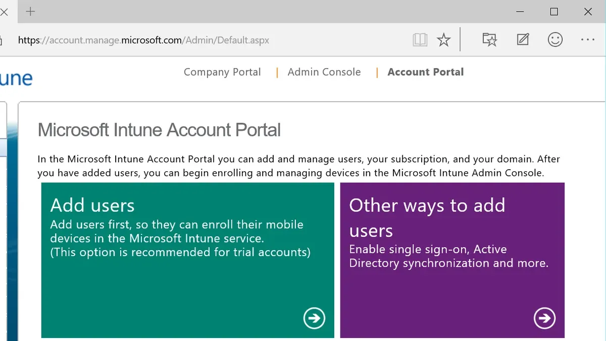 IT administrator managing devices while switching from Google Admin console to Microsoft Intune
