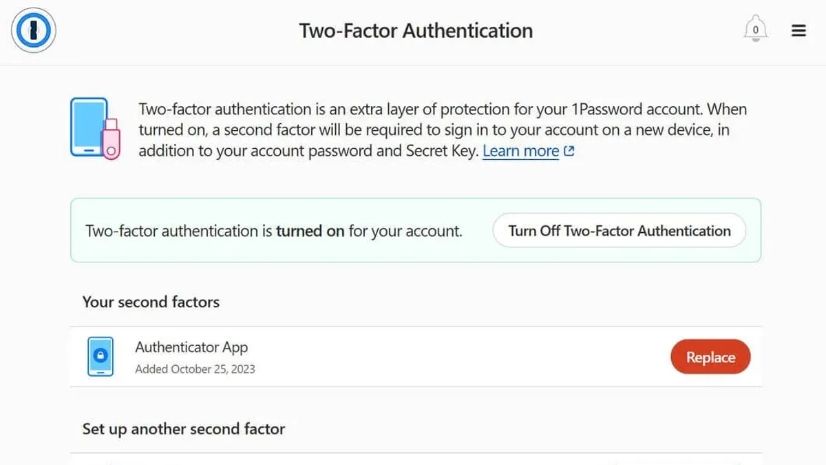 User enabling two-factor authentication on Hinge app for enhanced profile security