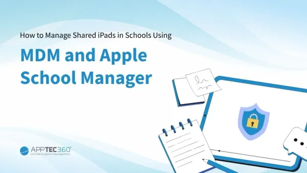 Private school IT administrator managing Apple School Manager rollout plan for private schools