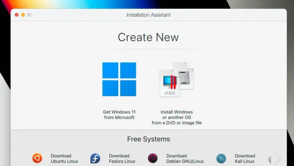 Apple Silicon Mac running Windows 11 ARM installation process on screen