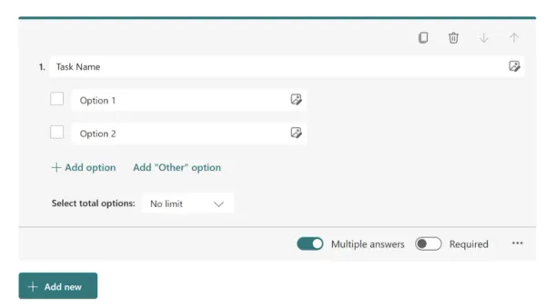 Teacher using laptop and tablet following moving from Edpuzzle to Microsoft Forms checklist
