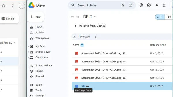 Team using checklist for moving from OneDrive to Google Workspace on laptops