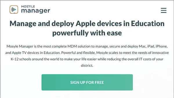 IT administrator switching from Apple School Manager to Mosyle managing school devices