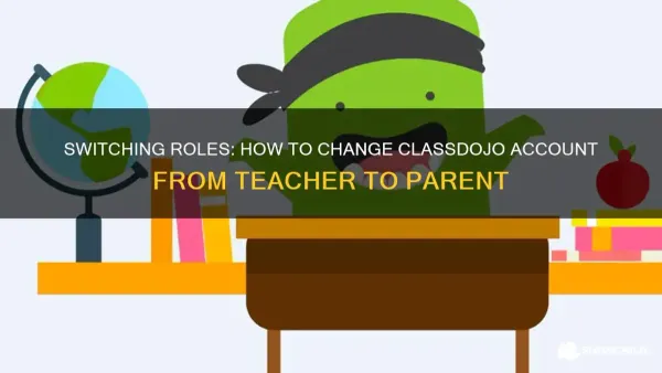 Parent and teacher using tablet while switching from ParentSquare to ClassDojo